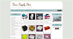 Desktop Screenshot of favorsupplystore.com